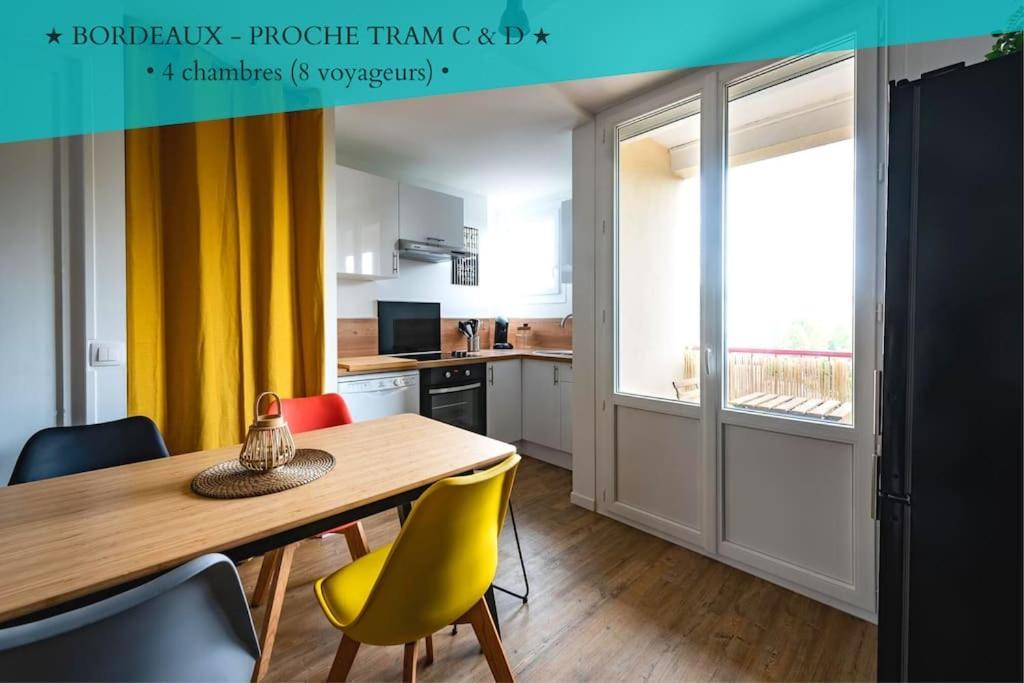 Life&Travel - Appart Cosy - 4 Chambres - Bordeaux Eksteriør billede